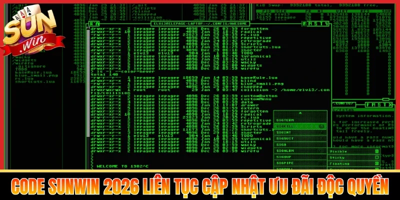 Code Sunwin 2026 liên tục cập nhật ưu đãi độc quyền