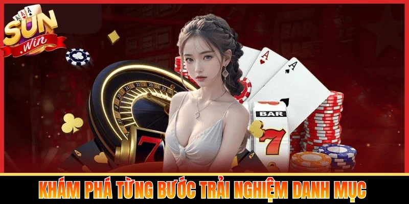 Khám phá từng bước trải nghiệm danh mục