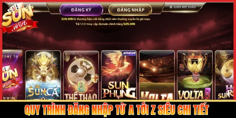 Quy trình đăng nhập từ a tới z siêu chi tiết